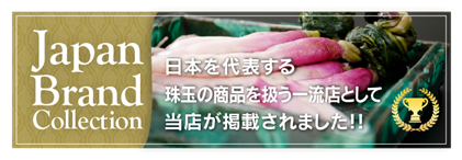日本を代表する珠玉の商品を取り扱う一流店として掲載されました